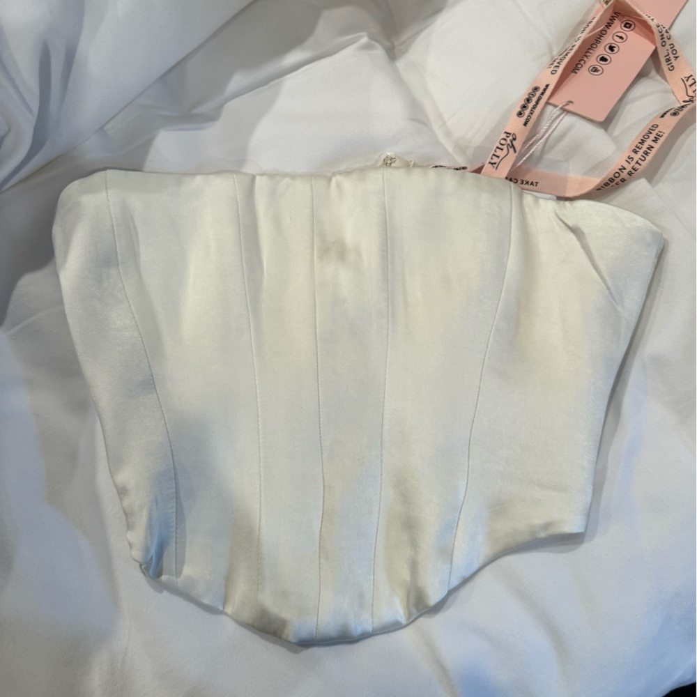 oh polly ivory corset size 4